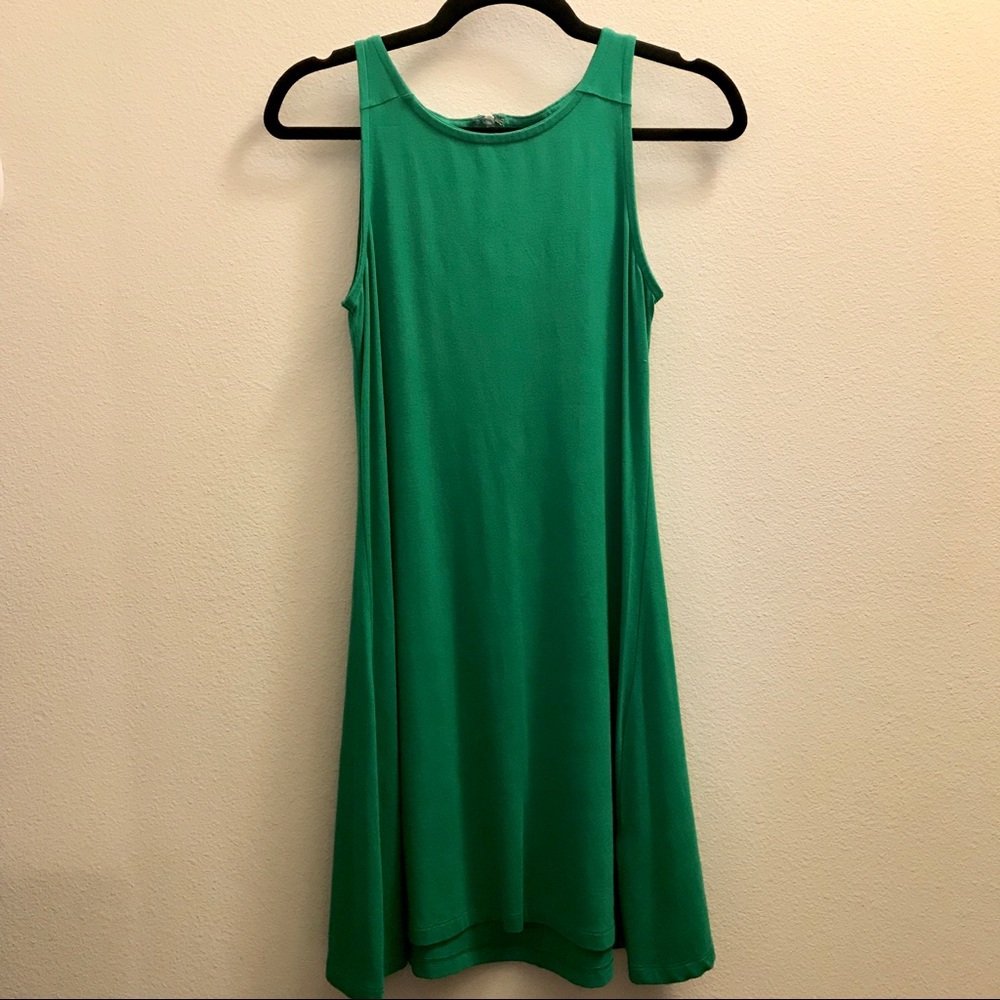Green Swing Dress Express